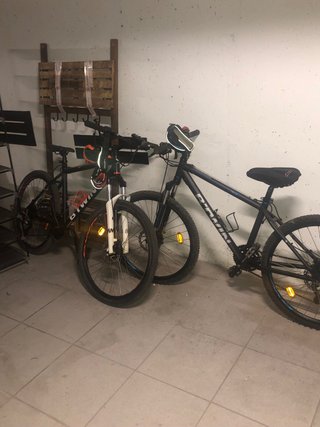 Bicicleta Decathlon Negra