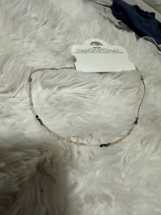 Collar choker piedras minerales naturales