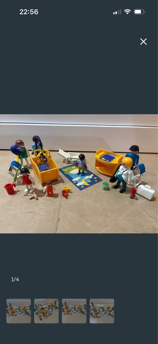 Lote Playmobil Bebé y Accesorios