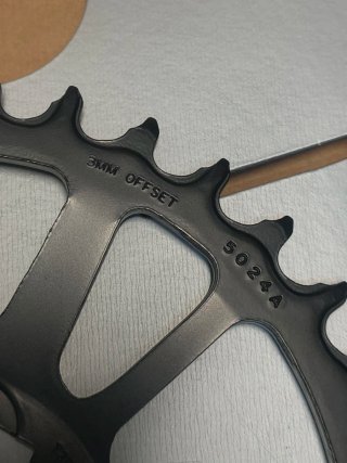 Plato SRAM X-SYNC Direct Mount 3mm Offset