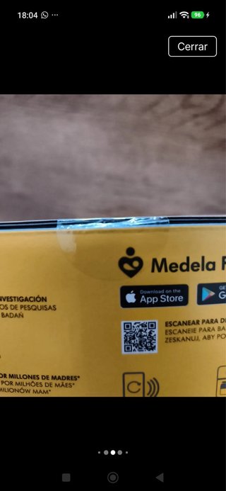 Sacaleches Medela Solo Hands-free