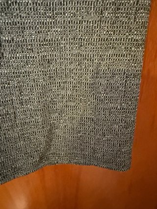 Falda tubo elástica gris y negra