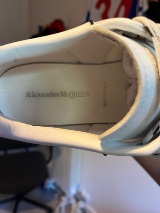 Sneakers Alexander McQueen nero/Bianco