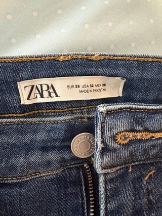 Zara Vaqueros Azules Talla 38
