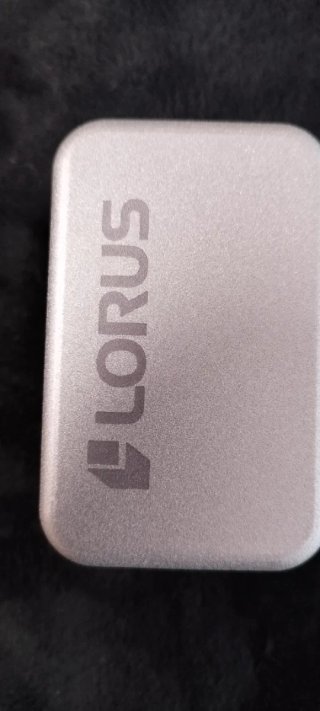 Reloj Lorus Cronógrafo 100m Negro y Plateado