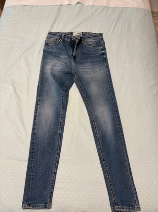 Pull&Bear Vaqueros Azules Skinny