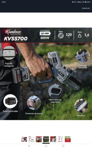 Pulverizador Eléctrico + Motosierra Eléctrica