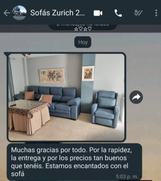 Sofás extraibles en tejidos Antimanchas
