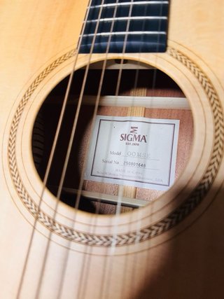 Guitarra Acústica Sigma 00MSE