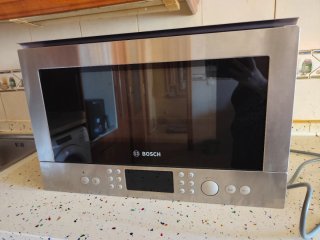 Microondas Bosch Acero Inoxidable