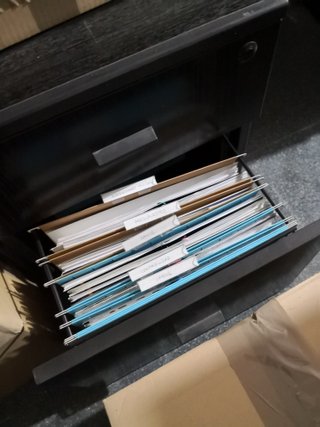 Cajoneras de oficina negras