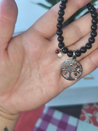Pulsera Tous Árbol de la Vida Negra
