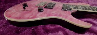Chitarra elettrica PRS SE Custom 24 quilt viola