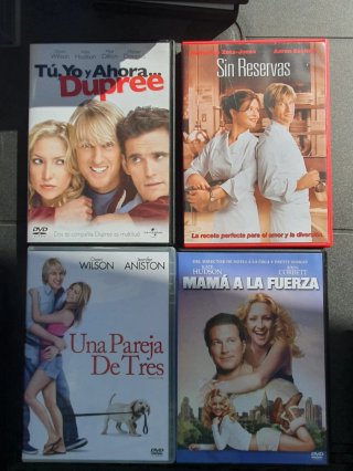 Lote 4 Películas DVD Comedia Romántica
