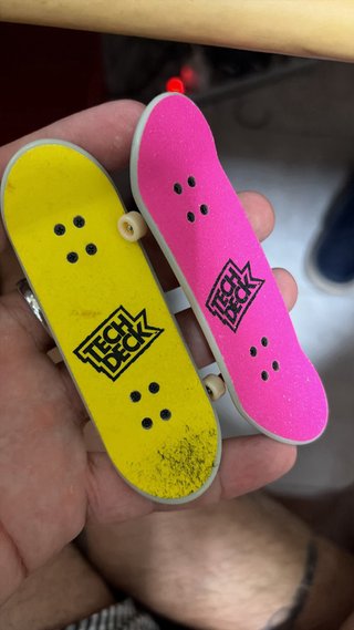 Skate park tech deck