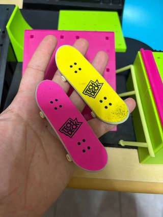 Skate park tech deck