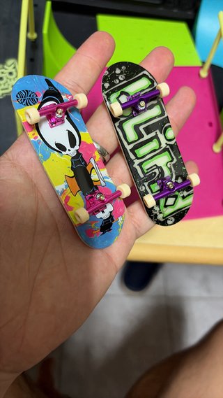 Skate park tech deck