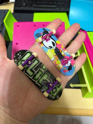 Skate park tech deck