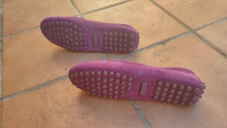 Zapatos violeta Loafers talla 36/37