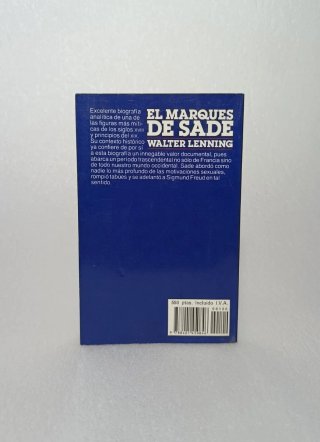 El Marqués de Sade