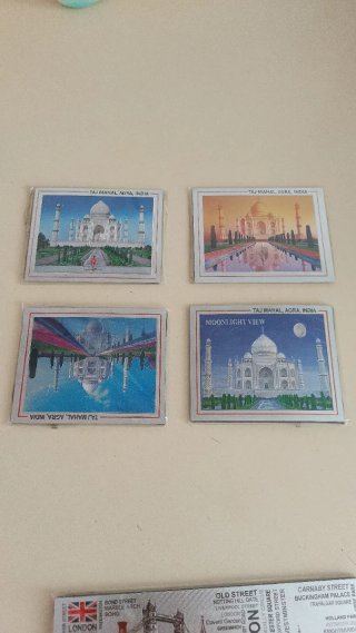 4 Imanes Nevera Taj Mahal Agra India
