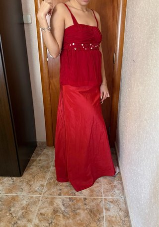 Vestido de fiesta rojo
