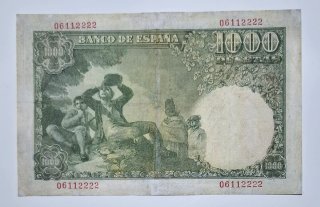 1000 Pesetas 1949 Sin serie 0611