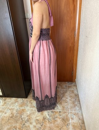 Vestido largo verano halter
