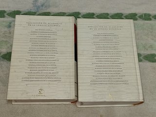 Diccionario RAE de la lengua española 2 tomos