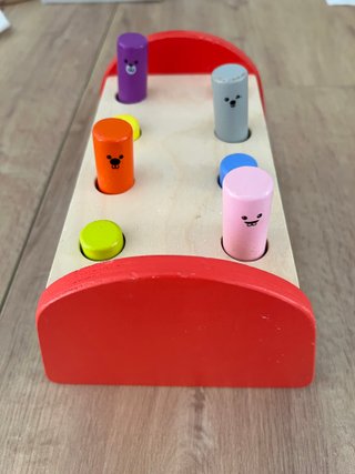 Juego Golpeo Madera Lidl Pop Up Animales