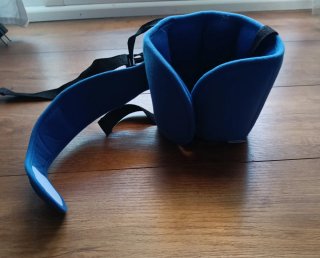 Soporte Cabeza Niño Coche Azul