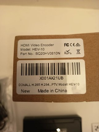 Encoder DDMALL H.265 H.264 Streaming Live