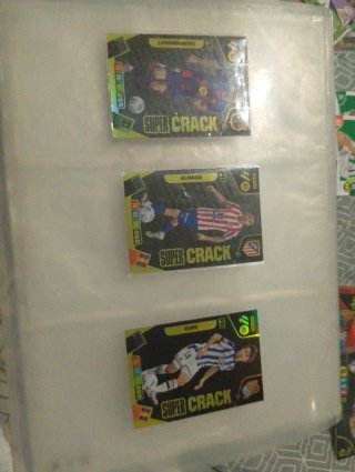 3 Cartas Fútbol Super Crack 2025-26