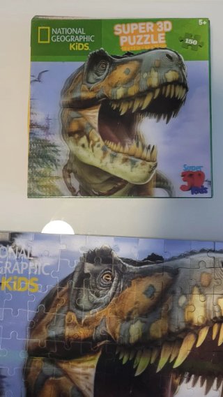 Puzzle 3D National Geographic Kids Dinosaurio
