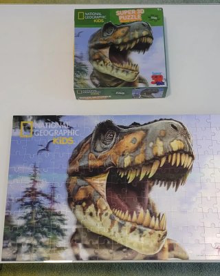 Puzzle 3D National Geographic Kids Dinosaurio