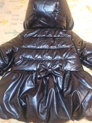 Giubbotto bambina con pelliccia