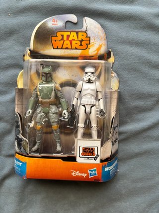 Pack Star Wars Boba Fett y Stormtrooper hasbro