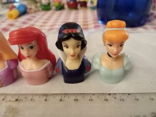 5 Figuras Princesas Disney marca PEZ
