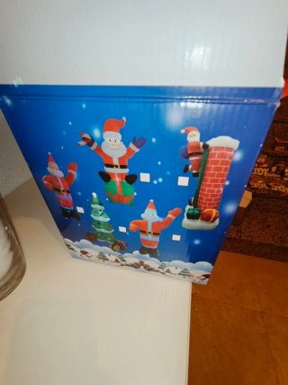 Papá Noel hinchable ZQ