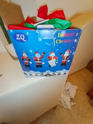 Papá Noel hinchable ZQ