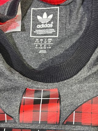 CAMISETA ADIDAS LOGO TARTÁN
