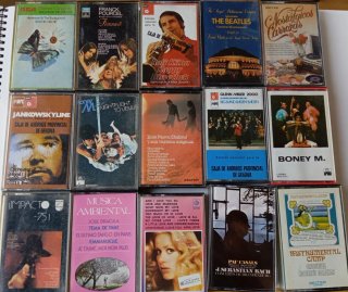 Cassettes 70s - Beatles, Boney M., etc.