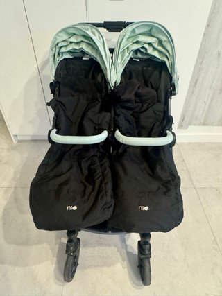 Carrito gemelar NIU VentTwin Peppermint