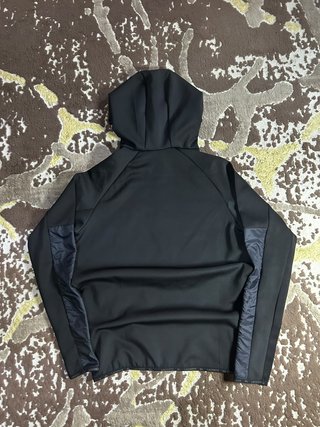 Sudadera Técnica Lacoste Negra con Cremallera