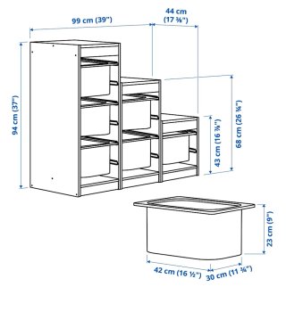 Escalera de almacenaje IKEA TROFAST