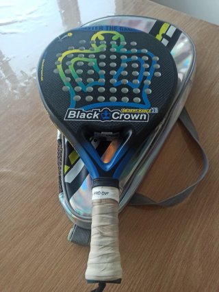 Pala pádel Black Crown Desert Eagle 3.0 + funda