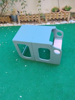 Torre aprendizaje y pupitre infantil