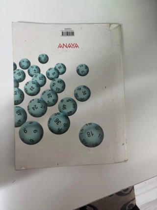 Lobro de matemáticas de 1ro de bachillerato