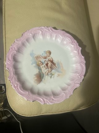Plato de cerámica artesanal