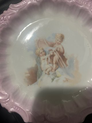 Plato de cerámica artesanal